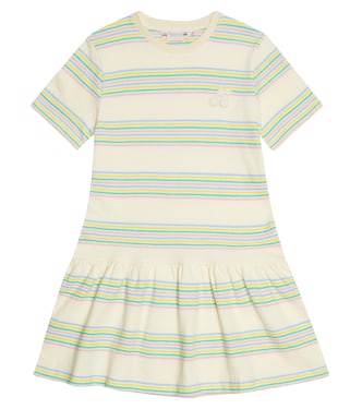 Amaia striped cotton dress | Bonpoint