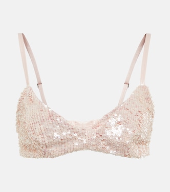 Sierra sequined bralette | The Mannei