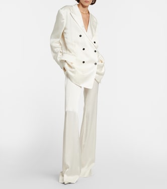 Pantalon ample en satin | Tom Ford