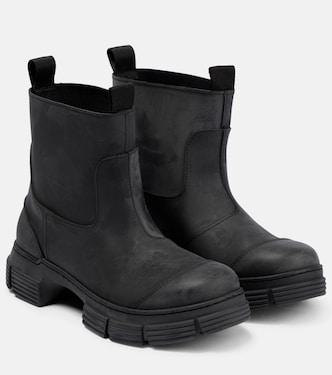 Rubber ankle boots | Ganni