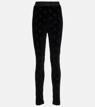 Leggings de algodón con logo | Dolce&Gabbana