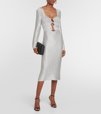Vestido midi en mezcla de algodón | Tom Ford