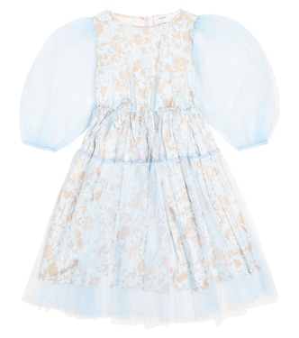 Floral tulle midi dress | Paade Mode