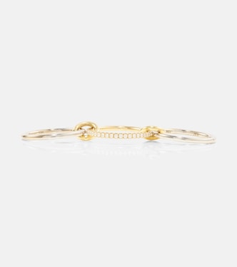 Anello Sonny in oro bianco e giallo 18kt con diamanti | Spinelli Kilcollin