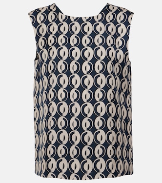 Timetop printed silk top | 'S Max Mara