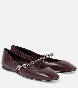 Ballerine Diamond Tilda in pelle | Jimmy Choo