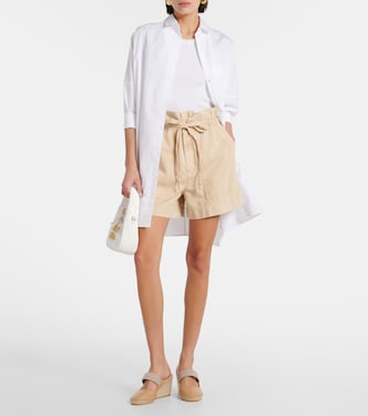 Sandali espadrillas Siena 70 in pelle con zeppa | Malone Souliers