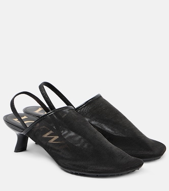Slingback-Pumps Petal 45 aus Mesh | Loewe