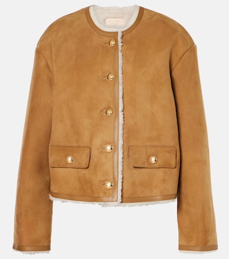 Chaqueta de ante Zanie con borrego | Nili Lotan