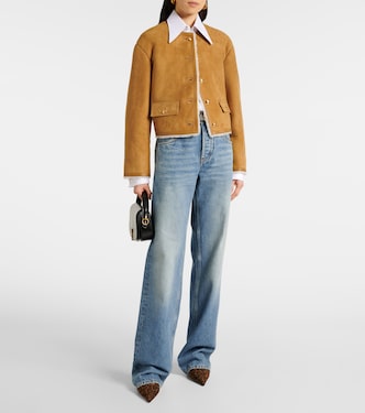 Jacke Zanie aus Veloursleder mit Shearling | Nili Lotan