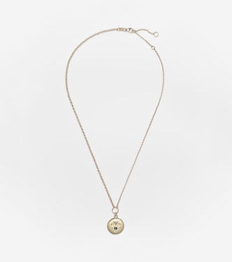 Collana Protection in oro 18kt con diamanti | FoundRae