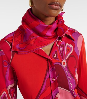 Foulard Iride in twill di seta | Pucci