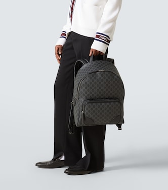 Rucksack GG aus Canvas mit Leder | Gucci