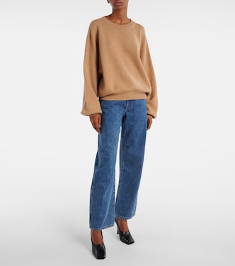 Jean ample Kerrie à taille mi-haute | Khaite