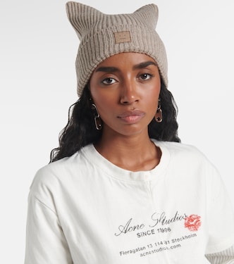 Berretto Face in misto lana | Acne Studios