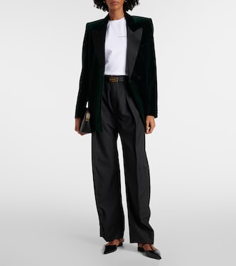 Logo cotton jersey T-shirt | Victoria Beckham