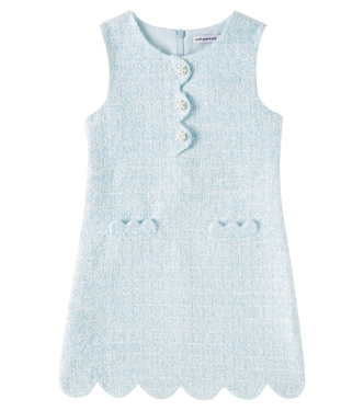 Sequined bouclé dress | Self-Portrait Kids