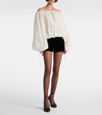 Short en velours de coton | Chloé