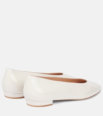 Amelia leather ballet flats | Gianvito Rossi