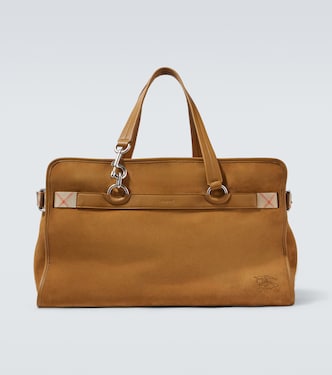 Suede briefcase | Burberry