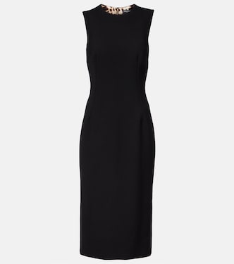 Virgin wool midi dress | Dolce&Gabbana