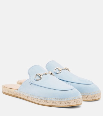 Mules Horsebit en daim | Gucci