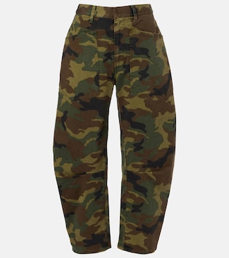 Shon camouflage barrel-leg pants | Nili Lotan