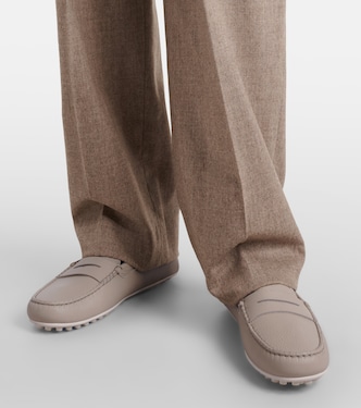 City Gommino leather penny loafers | Tod's