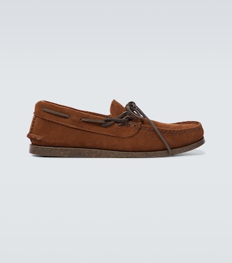 Mocassini All Handsewn Canoe in suede | Yuketen