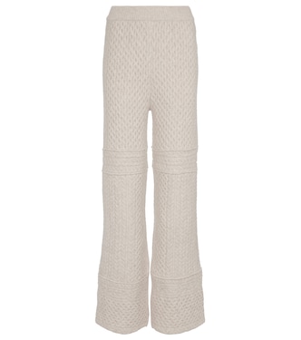 Pantalon Fina en laine mélangée | Nanushka