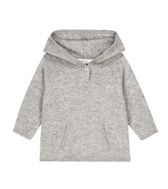 Bébé – Pull à capuche en cachemire | Bonpoint