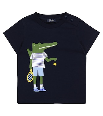 Baby - T-shirt in cotone con stampa | Il Gufo