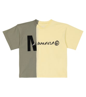로고 코튼 티셔츠 | MM6 Maison Margiela Kids
