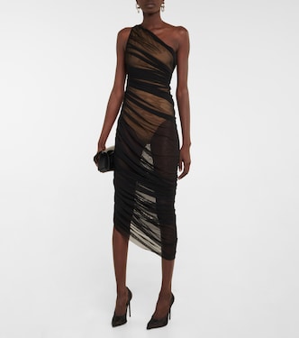 Midikleid Diana aus Mesh | Norma Kamali