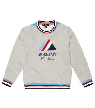 Sudadera Mountain de algodón y cachemir | Loro Piana Kids