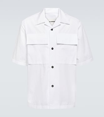 Camisa en popelín de algodón | Jil Sander