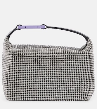 Moonbag embellished mesh shoulder bag | Eéra