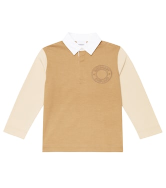 로고 엠브로이더리 폴로 셔츠 | Burberry Kids