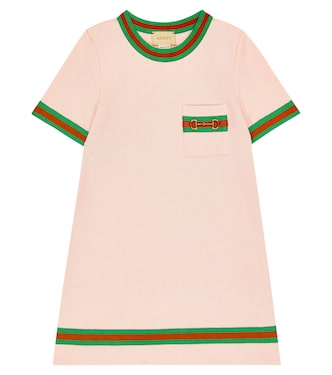 Kleid Horsebit aus Baumwolle | Gucci Kids