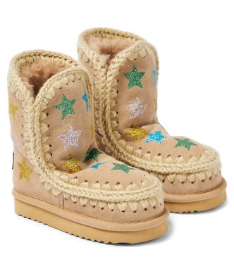 Stivali in suede con stampa | Mou Kids