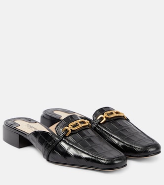 Slippers Whiteny in pelle stampata | Tom Ford