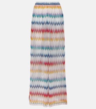Zig Zag high-rise wide-leg pants | Missoni Mare