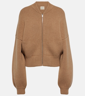 Rhea cashmere-blend cardigan | Khaite