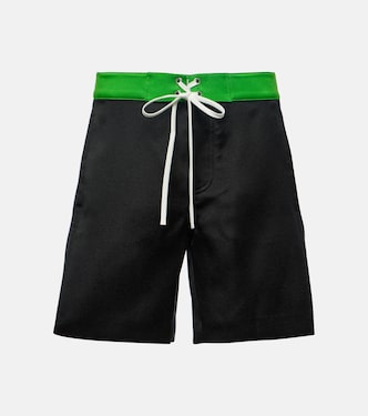 Shorts aus Satin | Miu Miu