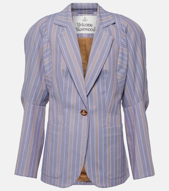Pourpoint striped cotton blazer | Vivienne Westwood