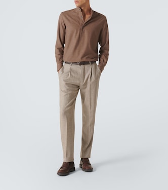 Elia wool and cashmere shirt | Loro Piana