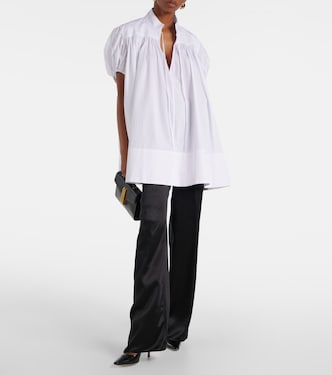 Essentials cotton poplin blouse | CO