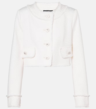 Cropped-Jacke aus Tweed | Dolce&Gabbana