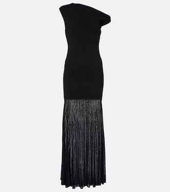 Indigo Twist one-shoulder maxi dress | SIR
