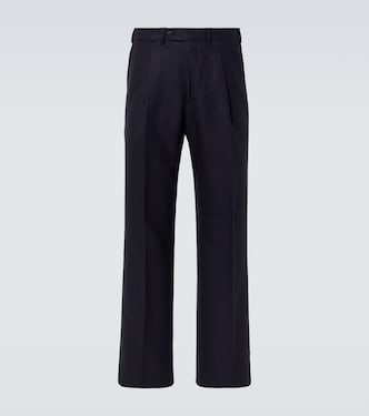 Weite Hose Amo aus Woll-Twill | Saman Amel